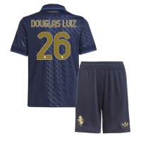 Maglie da calcio Juventus Douglas Luiz #26 Terza Maglia Bambino 2024-25 Manica Corta (+ Pantaloni corti)